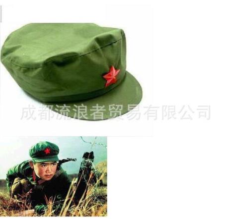军绿色帽子可以戴吗