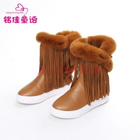 冬天穿咖啡色靴子好看吗