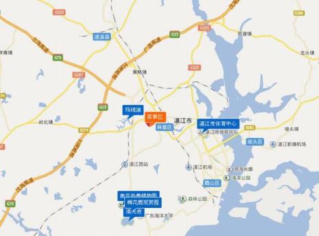 湛江几个区