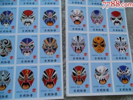 京剧脸谱表现形式