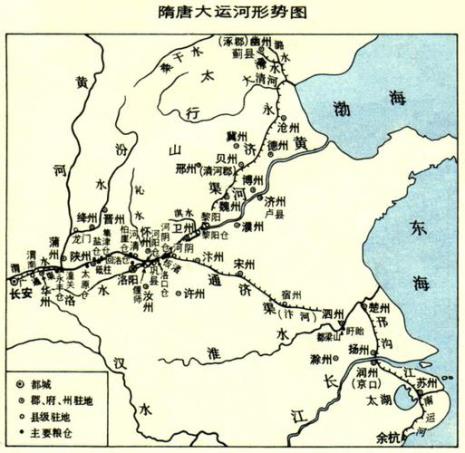 元朝大运河起点和终点