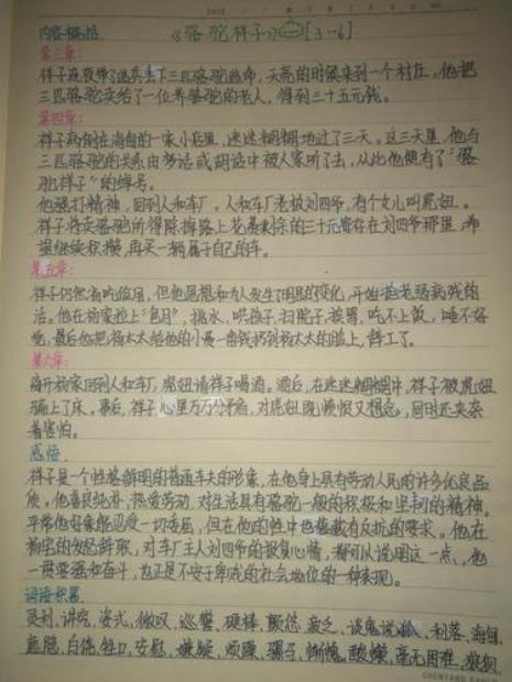 骆驼祥子第24章赏析