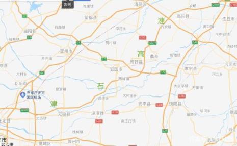 保定和石家庄地理位置