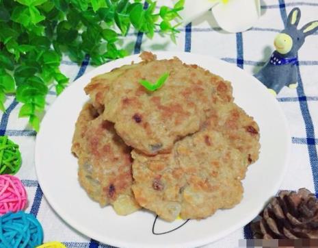 如何做牛肉饼不碎