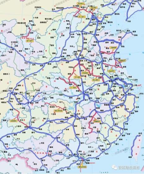 成贵高铁站点线路图