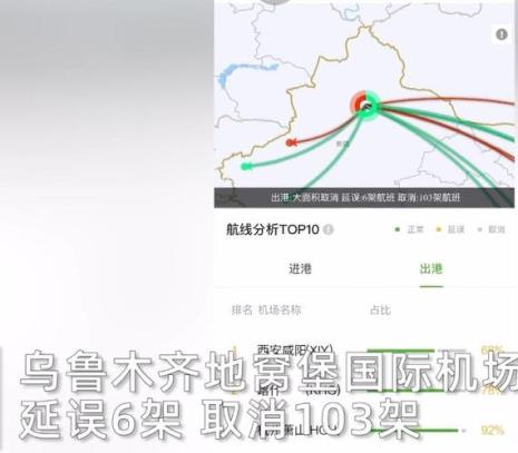 沈阳机场大面积取消什么意思