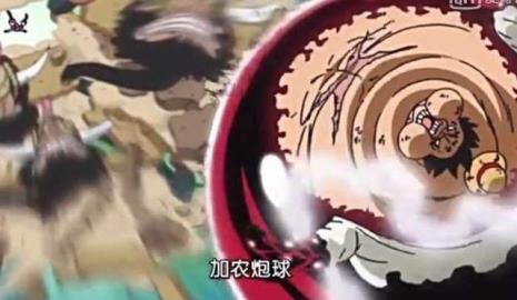 海贼王雷神vs路飞的动画是哪一集