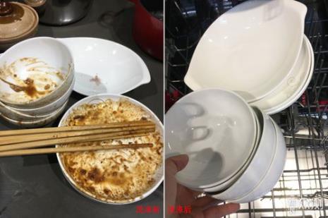 洗餐盘怎样干净还快