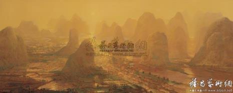 毛以岗油画作品