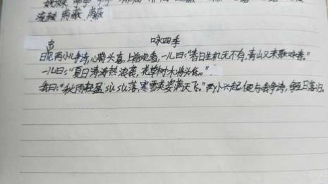 写山的文言文仿写