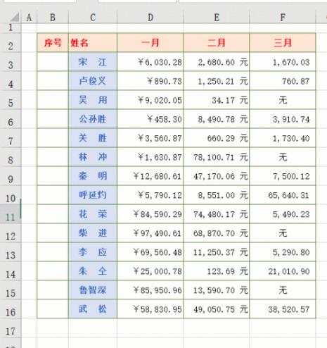 EXCEL表格不同行怎么快速编序号