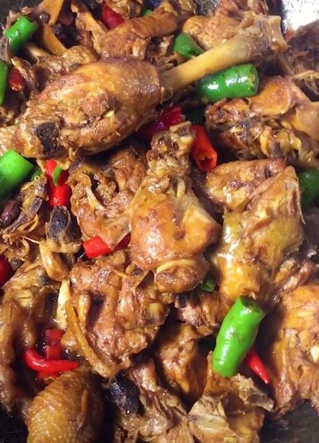 干煸炒鸡的家常做法