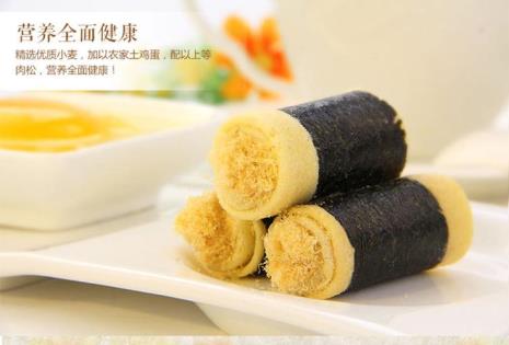 做蛋卷肉松用原味的吗