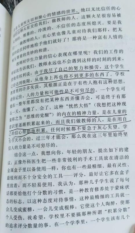 给老师的建议的读后感
