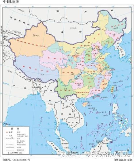 中国海岸线地图的来源