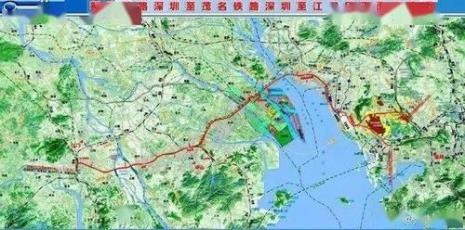 南深高铁经过广州吗