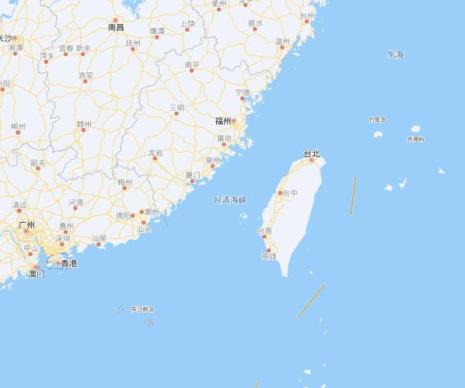 台湾距大陆有多少公里