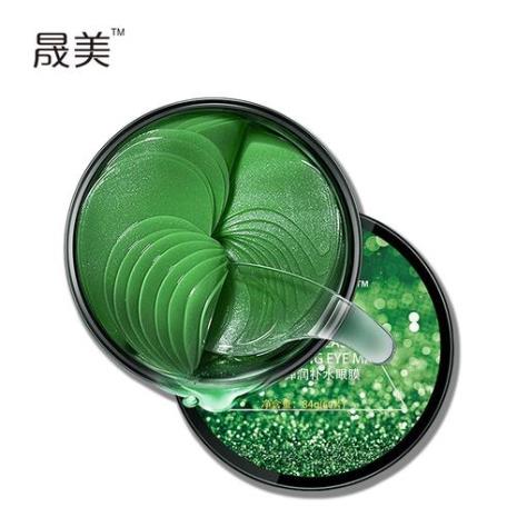 绿海藻眼膜正确贴法