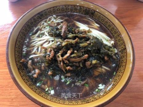 雪菜肉丝面是什么梗