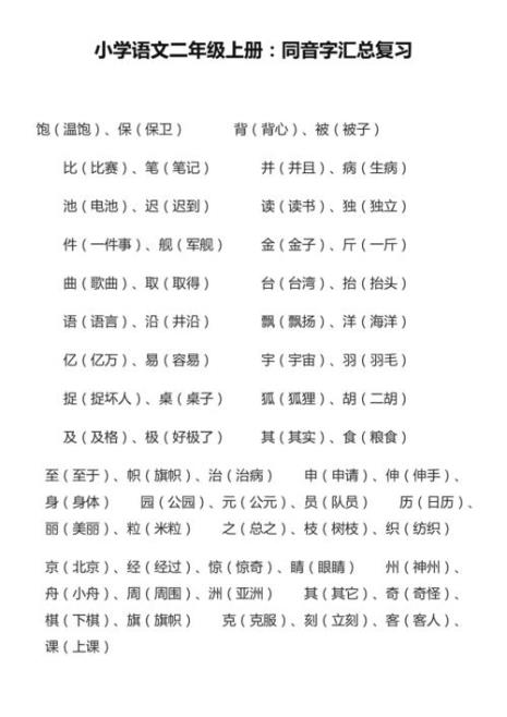 息的同韵字