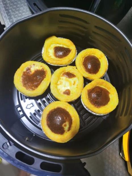 空气炸锅蛋挞芯为什么不凝固