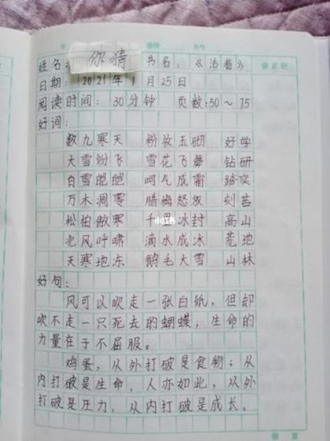 好词好句摘抄卡怎么做
