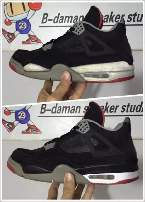 aj4褶皱会爆漆吗