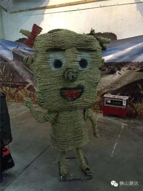 稻草海绵宝宝制作步骤