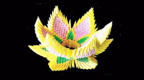 三角插花朵教程大全