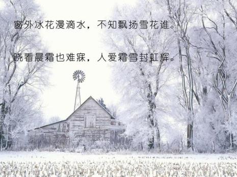 关于下雪结婚的诗句古诗