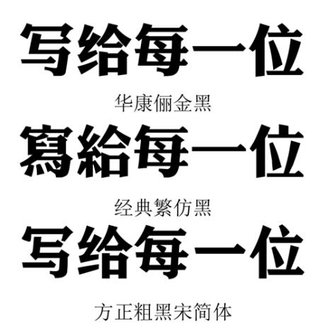 这种是什么字体