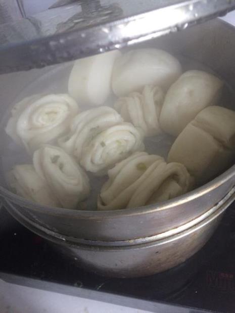 菜花卷馒头做法