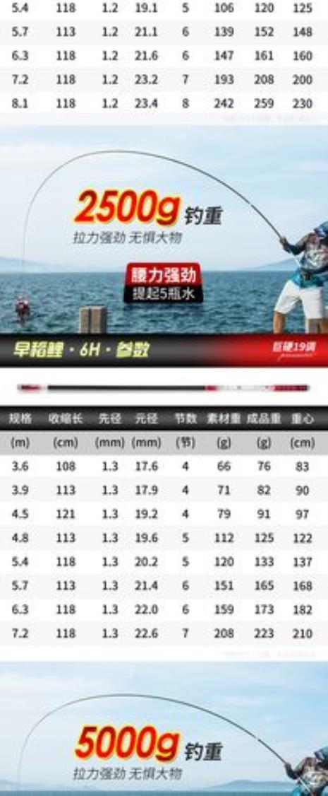 8.1鱼竿什么调性最直