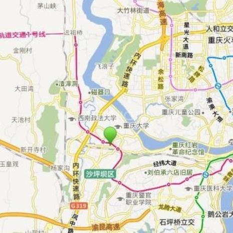 从磁器口怎么到重庆北站