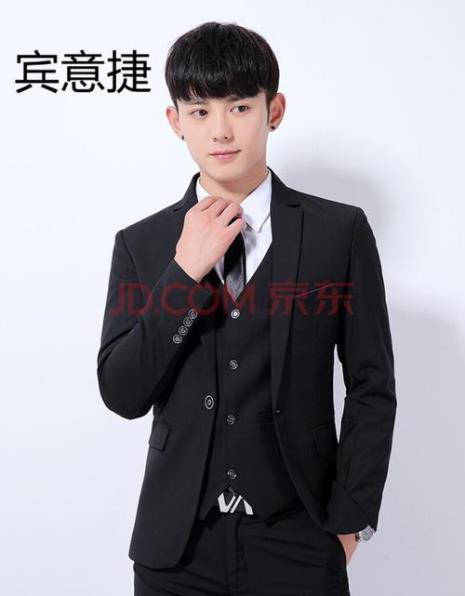 黑色衬衫配什么颜色的西装外套