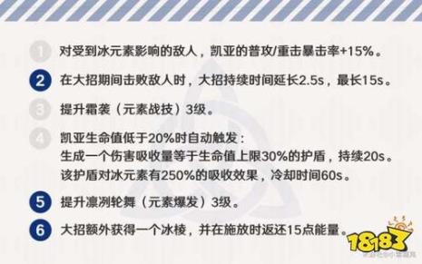 原神丽莎和凯亚哪个值得培养