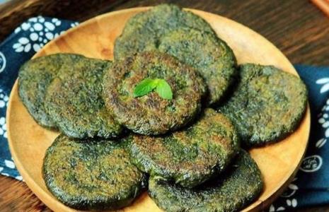 蒿子粑粑花生馅的制作方法