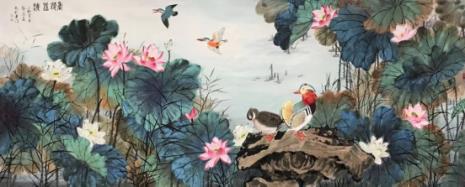 有个鸿字的画家