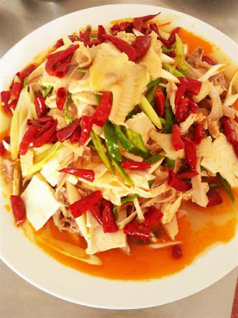 新疆椒麻鸡的正宗做法
