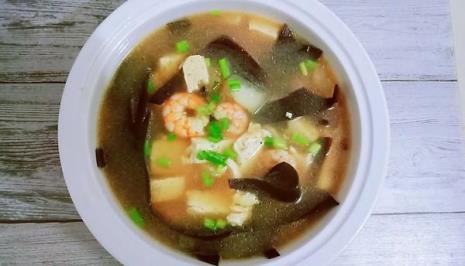 酸辣海带豆腐汤做法