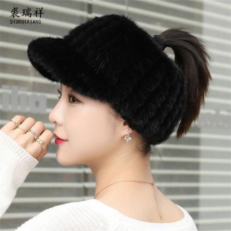 貂毛帽子怎么清洗