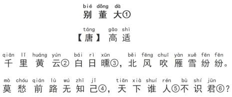 《别董大》是一首什么类型的诗