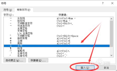word如何更改特殊字符的显示格式