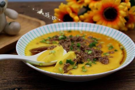 肉末打蛋的做法