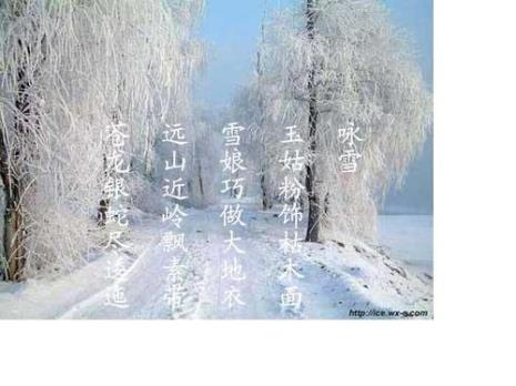10句咏雪的诗句