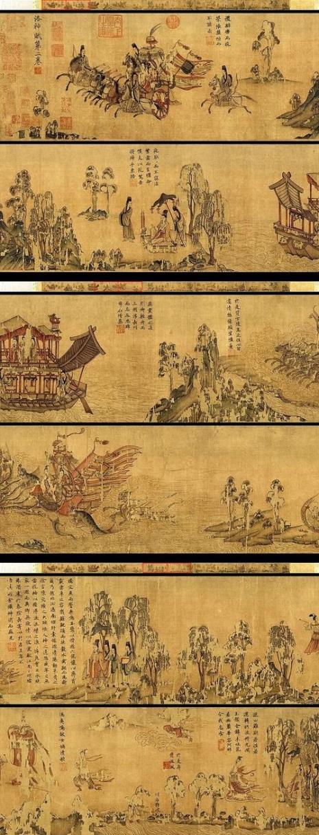 洛神赋图所描绘的故事背景