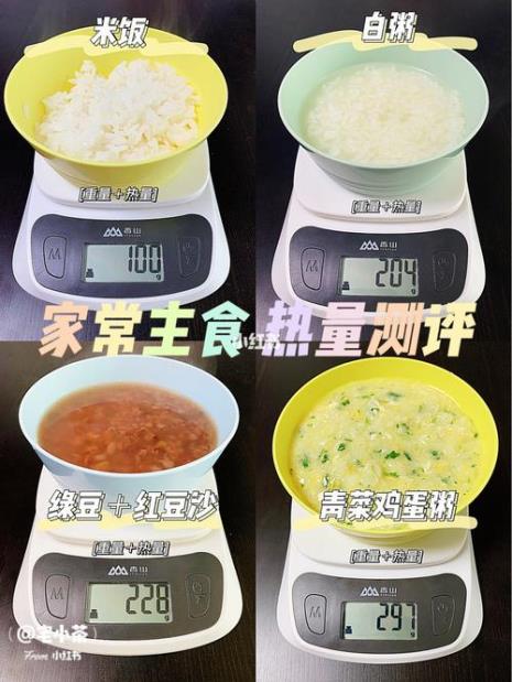 100克米饭能量计算公式大全