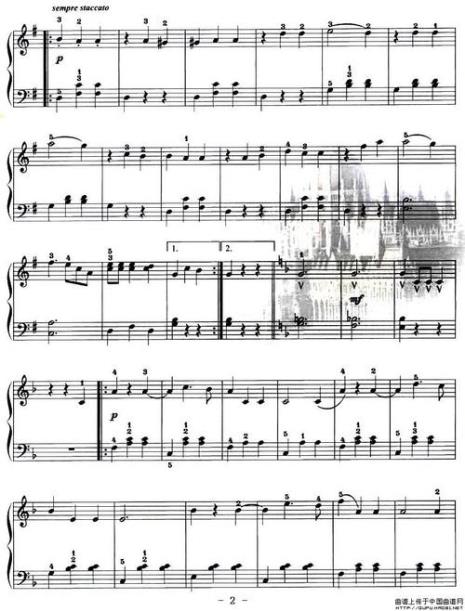 蓝色多瑙河圆舞曲几级