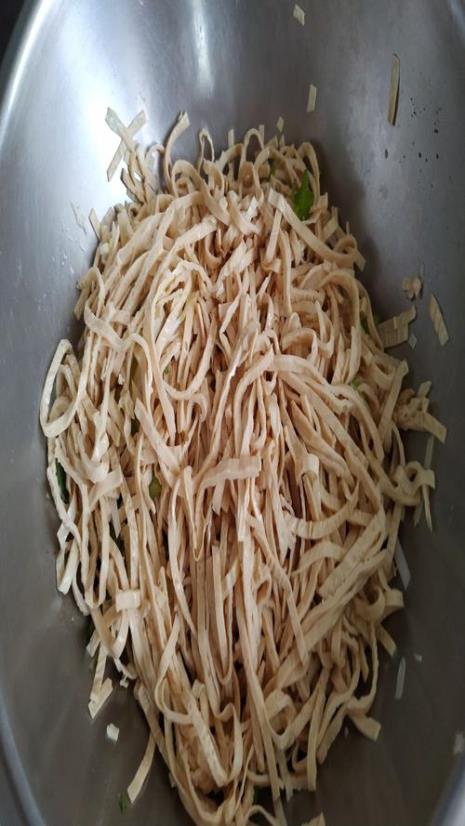 豆丝卷做法
