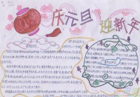 2022新年手抄报语